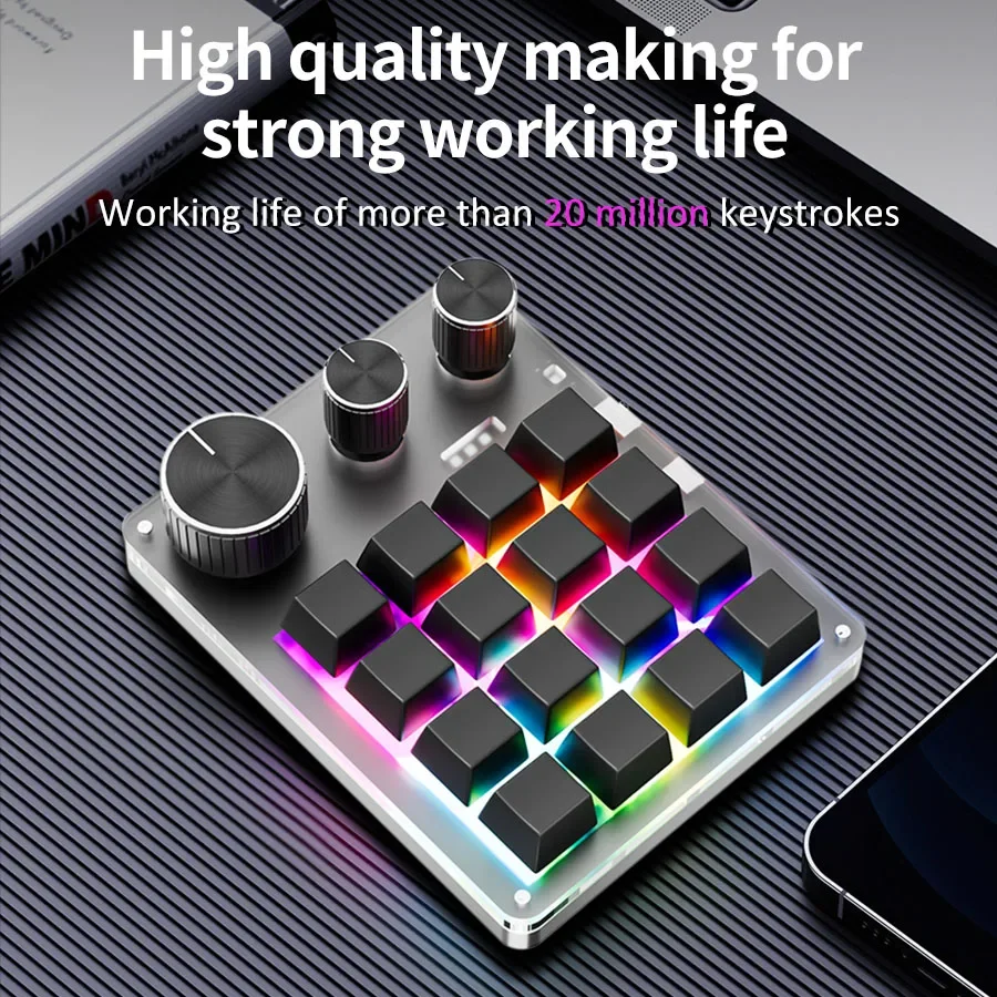 Teclado Mecánico RGB Inalámbri - Gaming Keyboard No Rgb reseña y precio